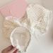 TQUXNGA Elegant Hair Scarf Headbands Triangled Head Kerchief Hairband Bowknot Bandanas Headbands Cute Hair Accessory White - Buy Online on GoSupps.com