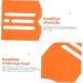 POPETPOP Eye Liner Shadow Guide Silicone Makeup Applicator Women Eyeliner Make up Make up Stencils Silicone Eyeliner Guard Tool Eyelash Comb Silica Gel Miss Third Gear 10.3x3.8cm Orange - Buy Online on GoSupps.com