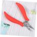 SKISUNO Skin Plier Nail Pedicure Tools Professional Cuticle Nippers Cuticle Pliers Cuticle Manicure Tools Scraper Tool Manicure Nipper Nursing Red Stainless Steel Leather Pliers - Buy Online on GoSupps.com