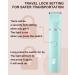 AREYZIN Waterproof Bikini Trimmer for Women - Electric Razor with Snap-in Ceramic Blades IPX7 Washable Wet & Dry Use - Green - Buy Online on GoSupps.com