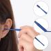 Spiral Double Head Ear Cleaning Tool Kit - 4 Pcs | Soft Silicone Brush | Ear Wax Pickers | Easy Ear Cleaning - Buy Online on GoSupps.com