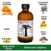 Buy Baobab Unrefined Carrier Oil - Non-GMO Vegan 4 oz - GC/MS Tested Amber Glass Bottle - International Shipping - Buy Online on GoSupps.com