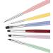 Nail Art Brushes Set for Precision Nail Design - Includes Gel Brush, Dotting Pen, Liner Brush - Buy Online on GoSupps.com