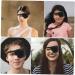 ORFOFE 6 Pcs Single Eye Mask Small Eye Protector Adjustable Eye Cover Lazy Eye Glasses Eye Patch Polyester - Buy Online on GoSupps.com