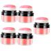 Beavorty 5pcs Oil Control Cushion Blush Blusher Rose Blush Maquillaje Blusa Blush Makeup Rosy Plastic