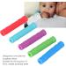 Alomejor 5Pcs Baby Teether Silicone - Safe Soft Grip Teething Sticks & Pencil Holders for Baby Strength Training - Buy Online on GoSupps.com