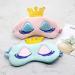 Booluee Princess Crown Plush Sleeping Mask Set for Girls & Women - Includes Eye Mask, Earplugs - Perfect for Travel, Nap, Sleep - Buy Online on GoSupps.com