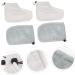 Ensemble 2 Paires Moufles et Couvre-pieds en Coton Isolant pour Bain de Paraffine Protection Hydratante Taille Unique Usage Spa et Soins Th rapeutiques Couleur Al atoire 28.00X20.00X0.50CM Gris - Buy Online on GoSupps.com