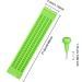 4 Lines 28 Cells Braille Slate and Stylus Braille Writing Slate Plastic Braille Slate Kit  Green - Buy Online on GoSupps.com