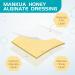 Buy Manuka Honey Calcium Alginate Wound Dressing | Medical Grade Wound Care Bandages - 2x2 Pack of 10 - High Absorbency - Buy Online on GoSupps.com