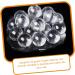 Tovinanna 4-Piece Jade Crystal Fitness Massage Balls | Hand Massage Tool for Exercise & Relaxation - Buy Online on GoSupps.com