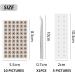 100 Transparent Ear Acupuncture Point Plaster - 600 Ear Beans & Tweezers | Ear Seed Acupuncture for Ear Point Massage - Boost Wellness & Relief - Buy Online on GoSupps.com