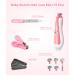 30 in 1 Baby Healthcare & Grooming Kit | Portable Electric Nail Trimmer Set | Newborn Nursery Care Essentials with Medicine Dispenser & Haircut Tools - Pink - Buy Online on GoSupps.com