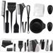 LIFKOME Set Cheveux Teinture Capillaire 12 Accessoires Bols Peignes Brosse Cache-Oreilles Mixeur Kit de Coloration Domicile et Salon Adapt D butants et Coiffeurs Professionnels - Buy Online on GoSupps.com