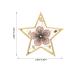 Baluue Star Shaped Nail Art Palette - Resin Mixing Plate with Golden Edge | Professional Manicure Tool for Nail Polish & Color Mixing - Buy Online on GoSupps.com
