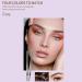 Eyebrow Pen Long Lasting Eye Brow Makeup Gel Pencils - Anti-Smudge Eyebrow Pencil Interchangeable Tip Birthday Christmas Gift for Mother Hersil Gray - Buy Online on GoSupps.com