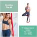 sport2people Stretching Strap for Yoga & Flexibility - 12-Loop Stretch Band for Rehabilitation - Includes 2 Free Exercise Ebooks - Recommended by Physical Therapists - Blue-Gray - Buy Online on GoSupps.com
