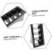 ABOOFAN 6-Piece Hair Organizer Set - Plastic Pallets Hand Wiping Tools & Blade Holders for Hairdressers | International Shipping Available - Buy Online on GoSupps.com