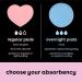 Super Soft Bamboobies Nursing Pads - Reusable & Washable Breast Pads for Breastfeeding - Milk Proof Bamboo Rayon Liner - Blue, 4 Pairs - Perfect Baby Shower Gifts - Buy Online on GoSupps.com