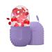 Joyeee Ice Roller Facial ice scooter eye ice massage facial treatment beauty skin care ice compress shrinks pores anti-folds reduced swelling improves skin elasticity violet #1 violet