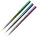 3pcs Sets Nail Art Draw Line Pen Professional Nails Designer Fashion Design Dotting Pens Tool Kit