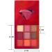 9 Colors Eyeshadow Palette Multi Reflective Matte Shimmer Glitter Professional Highly Pigmented Eyeshadow Makeup Palette Uptodate Orange - Buy Online on GoSupps.com