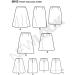 New Look Sewing Pattern 6843 Misses Skirts Size A (8-18) - Buy Online on GoSupps.com