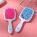 Comb Fluffy Shaped Comb Mesh Comb Wide Tooth Air Cushion Comb Massage Hair Brush Styling Tool Wide Tooth Comb (Color : White Green) - Buy Online on GoSupps.com
