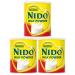 Nido Milk Powder Full Fat Whole Tea Coffee Whitener Dairy Drink Baking Cooking 400g Pack of 3 with Welari Thank You Card | (3pack)