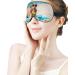 Adjustable Dog at Beach Sleep Mask for Men and Women - LynaRei Relaxing and Soft Eye Cover for Travel and Nap - Style 5 - Buy Online on GoSupps.com