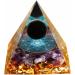 Orgonite Pyramids Obsidian&Amethyst Nubian Orgone Gifts Healing Crystals Pyramids Chakra Stones Protection Reiki Chakra Meditation - Buy Online on GoSupps.com