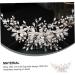 Ipetboom Alloy Pearl Hair Comb Rhinestone Barrettes Hair Accessory for Women Pearl Hair Pin Tiara Bridal Headdress Hair Accessories White European and American Bride Iron Wire - Buy Online on GoSupps.com