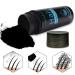 Thinning Hair Concealer Fibers 0.97oz (Dark Brown) - Men & Women - Natural Formula for Instant Thickness - Buy Online on GoSupps.com