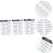 DOITOOL 3 Sheets Waterproof Eyebrow Stickers False Eyebrows for Men False Eyebrows Cosmetics Template 6d 21x15cm Black - Buy Online on GoSupps.com
