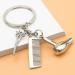 Hair Dryer Keychain Cute Hairdresser Comb Scissors Hair Dryer Keychain | Hairdresser Hair Stylist Jewelry Fashionable Pendant For Salon Graduation Jewelry Silver - Buy Online on GoSupps.com