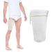 Catheter Leg Bag Holder Leg Sleeve for Catheter Bag Catheter Bag Holder with Adjustable Strap Fabric Catheter Stabilization Device Urine Drainage Bag Cover Urinary Incontinence Catheter Supplies. (S)