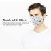 HDFGD Reusable Face Masks - Stars Golden Black Dustproof for Adults | 2 PCS - Stylish Protection for Men & Women - Buy Online on GoSupps.com