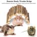 Wooden Hamster Bridge & Climbing Ladder | Chew Toys for Reptiles Lizards Turtles & Small Animals - Buy Online on GoSupps.com