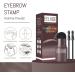 2 PCS Eyebrow Stamp Stencil Kits Waterproof Long-Lasting Eyebrow Stamp Set with 20 Reusable Eyebrow Stencil and 4 Eyebrow Brushes for Women Makeup (Medium brown) - Buy Online on GoSupps.com