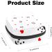 Portable Menstrual Pad Bag - Large Capacity Sanitary Napkin Storage - First Period Kit for Girls & Women - Panda & Love Pattern - Multi-colored - Buy Online on GoSupps.com