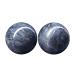 Baoding ball 2 pieces/couple baoding ball wave strip pattern finger exercise stone stress relief fitness handball for adults fitness handball black flowers