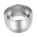 Angoily foam foam for shaving foam Double -like shaving cup bearing cup set cup of razor cream Korean continuous wave shaving shell man stainless steel double -walled stainless steel tools