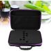 Oils Bag Carrying Case for Essential Oils - Hard Case for 60 Bottles (5ml 15ml) - Purple - International Shipping Available - Buy Online on GoSupps.com