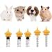 20 Pack Pet Nipples with Syringes for Newborn Kittens & Puppies | Ideal for Small Mammals - Baby Bottles for Pets - Buy Online on GoSupps.com