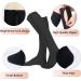 Support Stockings with Zip for Men & Women | Compression Socks for Thrombosis & Varicose Veins | XXL Black - Buy Online on GoSupps.com
