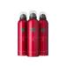 RITUALS The Ritual of Ayurveda Shower Foam | Shower Gel with Indian Rose and Sweet Almond Oil | Balancing Scent | Beneficial Pack 3 x 200 ml