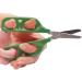 PETA Easi-Grip Left Handed Dual Control Teaching Scissors - Stainless Steel, Double Loop Handle, Ideal for Scissor Skills Development and Special Needs - Buy Online on GoSupps.com