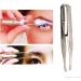 Professional Steel Tweezers with LED Light for Precise Eyebrow & Hair Removal - International Shipping - Buy Online on GoSupps.com
