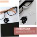 Osaladi Schnapps Glasses - 24 Pairs Slide-Resistant Cover Sunglasses Holder & Accessories | Mini Vitroleros for Glasses Leg Coverage | Durable Silicone Frames - Buy Online on GoSupps.com
