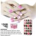 dijiusidy 1 Set Children Nails Medium Length Press on Solid Color Full Cover Art Decals Beauty Tool Salon Supplies Manicure Kit Two - Buy Online on GoSupps.com
